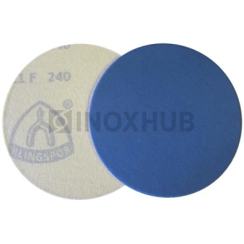 Самозацепляемый шлифовальный круг циркон., Ø125 мм, P400 (50 шт. в упаковке)