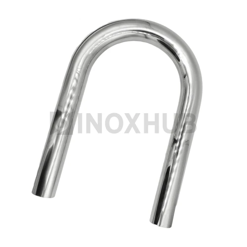 Окончание поручня пандуса, Ø38.1 мм, AISI 304, GRIT 600