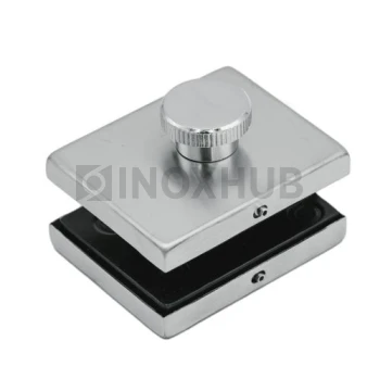 Защелка (032 SSS) с ответной частью на стену, нерж. сталь матовая