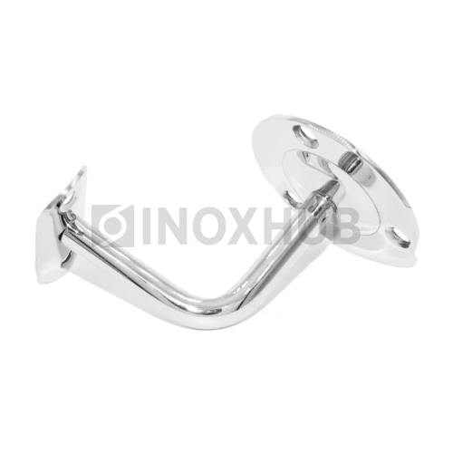 Крепление пристенного поручня с ложементом (Ø50.8), AISI 304, GRIT 600