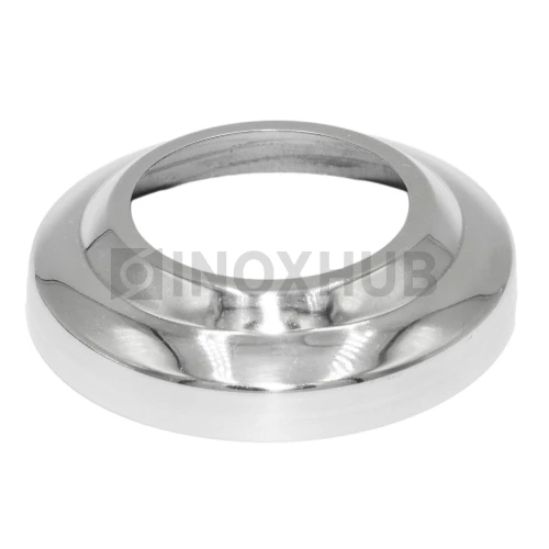 Низ стойки фигурный, Ø50.8×90.0 мм, AISI 304, GRIT 600