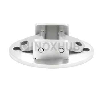 Крепление тяги к стене двойное регулируемое, AISI 316, GRIT 320