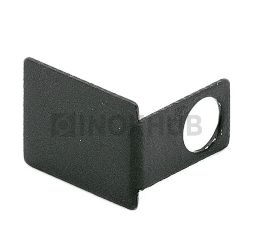 Торцевая заглушка для Профиль п-обр. (756 BLC), 19×13 мм, Черный мат