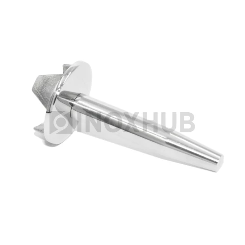 Наконечник штырь сварной облегченный, Ø38.1 мм, AISI 201, GRIT 600