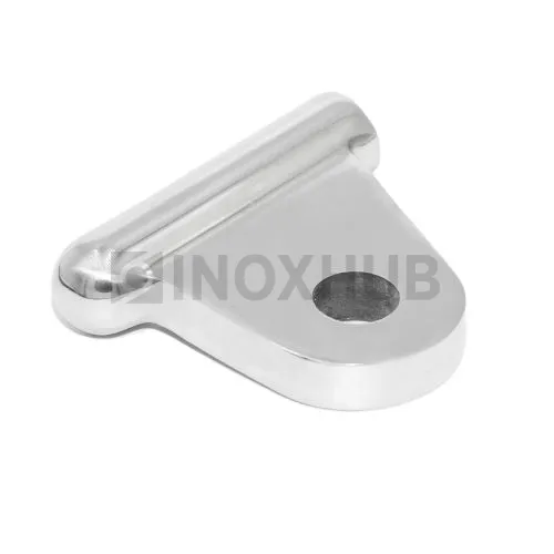 Серьга для крепления рутеля к тяге, AISI 316, GRIT 600