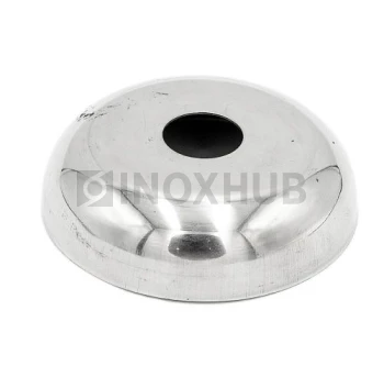 Низ стойки малый декоративный, Ø12.0×50.0 мм, AISI 304, GRIT 600