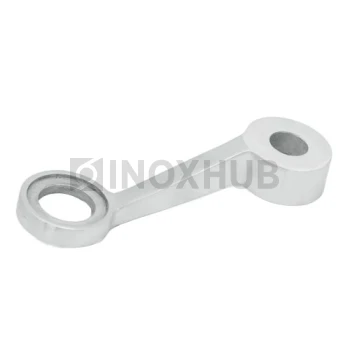 Половина I-образного спайдера, КОРОТКИЙ, AISI 316, GRIT 320 