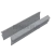 Уплотнитель для П швеллер 22 и П швеллер 24, стекло 10.0 мм, серый Уплотнитель для П швеллер 22 и П швеллер 24, стекло 10.0 мм, серый
