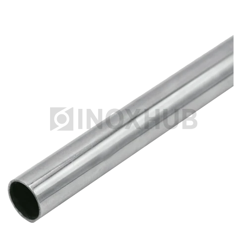 Труба круглая AISI 304, ASTM A554, Ø12.0×1.0×4000 мм, GRIT 600