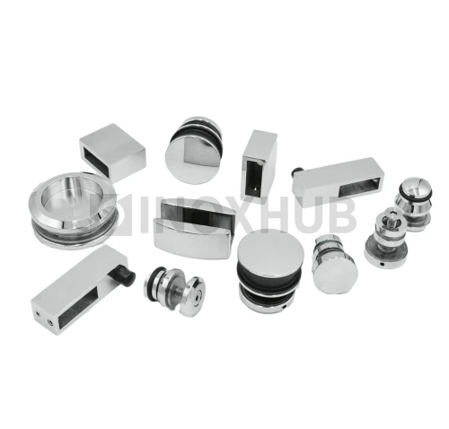 Комплект душевой (INOX) раздвижной системы, нерж. сталь полированная