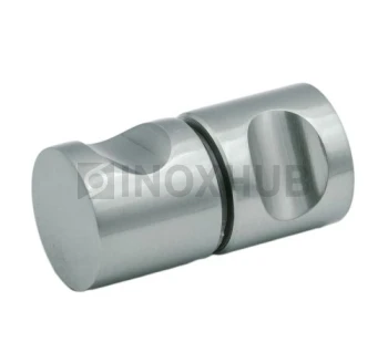 Кноб (696 SC), стекло 6.0-12.0 мм, матовый хром