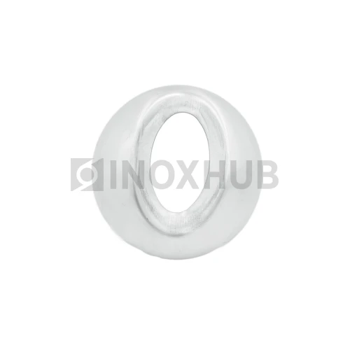 Соединение поручня со стойкой штамп. под 90°, Ø38.1 мм, AISI 304, GRIT 320