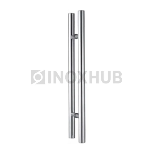 Ручка (633-600 SSS) 25×425×600 мм, стекло 8-12 мм, нерж. сталь матовая
