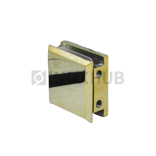 Коннектор (721-2 Gold) стекло-стена, 2 отверстия, под Золото