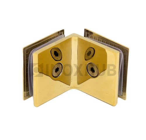 Коннектор (725 Gold) стекло-стекло 90°, под Золото