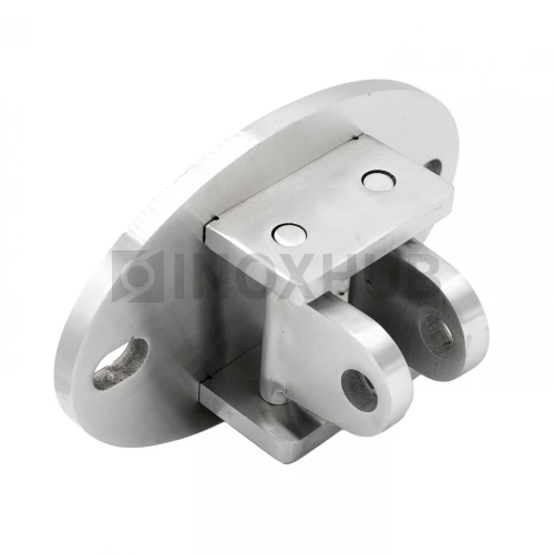 Крепление тяги к стене двойное регулируемое, AISI 316, GRIT 320