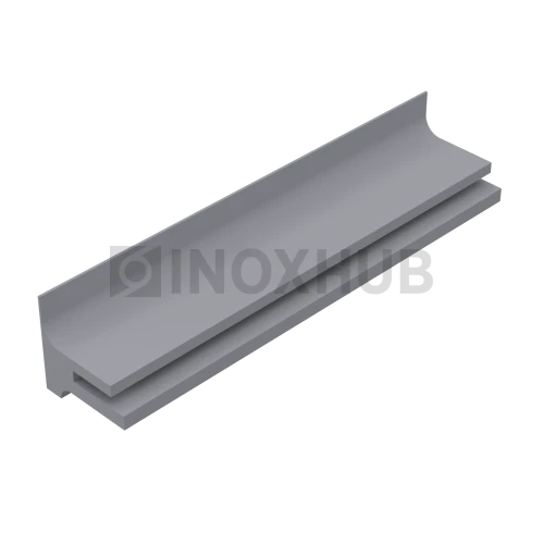 Уплотнитель 4 мм на нащельник к несущему профилю, серый