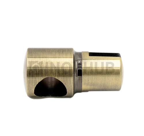 Держатель стекла (914 Bronze) сквозной, штанга Ø19 мм, под Бронзу