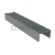 Уплотнитель для П-поручень, под стекло 16 мм, L=6000, серый