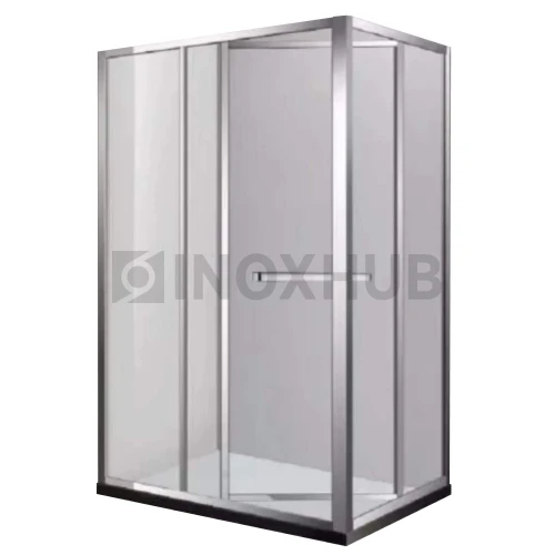 Комплект душевой (500 PSS) со сменным положением полотна, нерж. сталь полированная