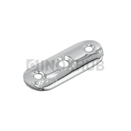 Ложемент лодочка под Ø38.1 мм, AISI 304, GRIT 600