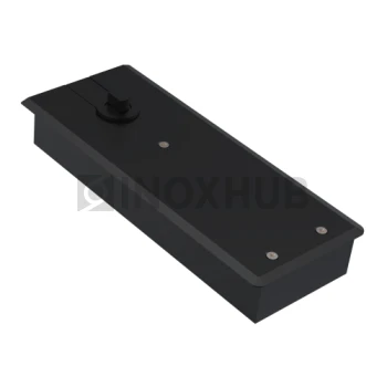 Доводчик (84 BLC) EN4...5, макс. открывание 116°, фиксация 90°, дверь 850-1050 до 90 кг, Черный мат