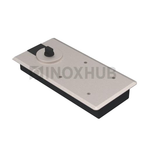 Доводчик (86 SSS) EN1, макс открывание 116°, фиксация 90°, дверь 700-900 мм до 80 кг, нерж. сталь матовая